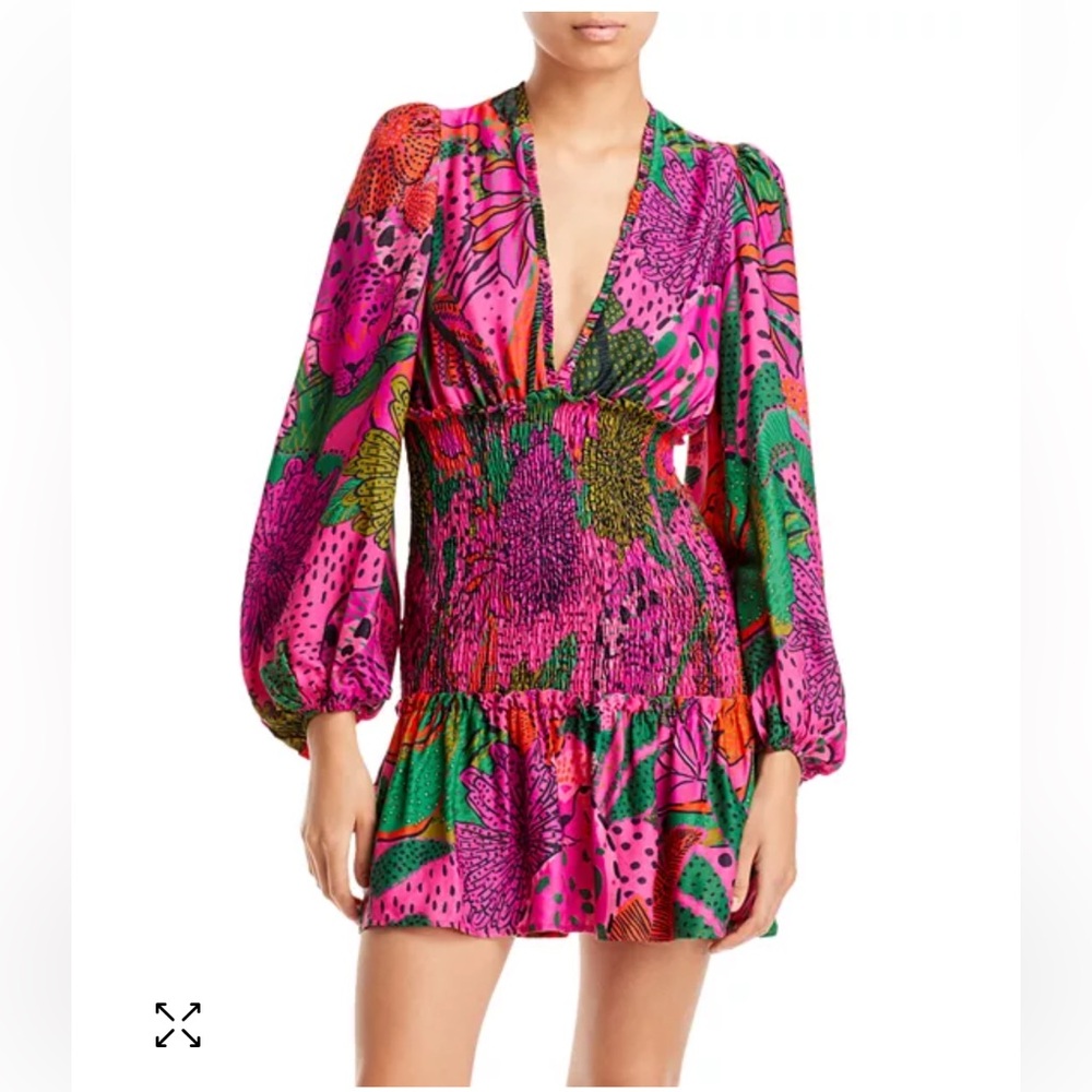 Farm Rio Cool Leopards Dress Size XS